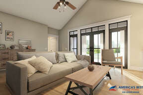 Modern Farmhouse House Plan #098-00295 Additional Photo