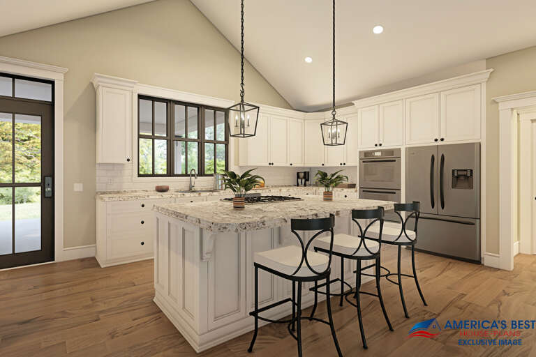 Modern Farmhouse House Plan #098-00295 Additional Photo