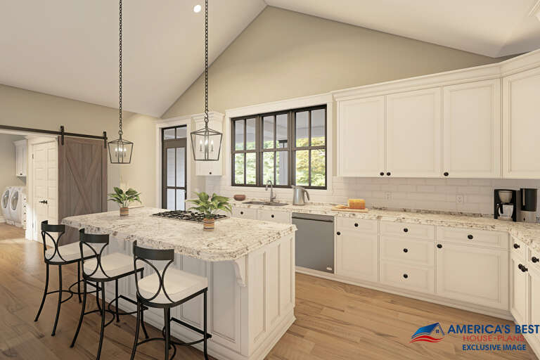 Modern Farmhouse House Plan #098-00295 Additional Photo