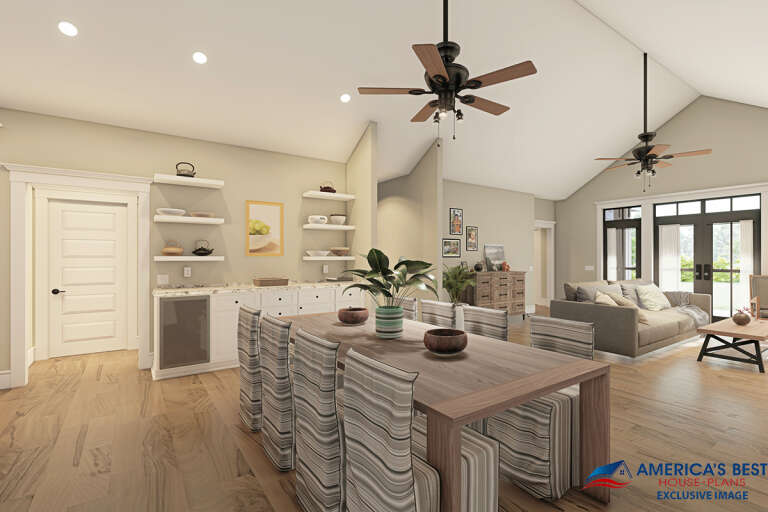 Modern Farmhouse House Plan #098-00295 Additional Photo