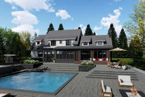 Modern Farmhouse House Plan #098-00297 Elevation Photo