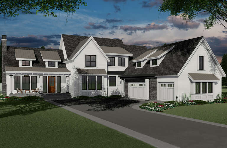 House Plan House Plan #19063 Front Elevation 