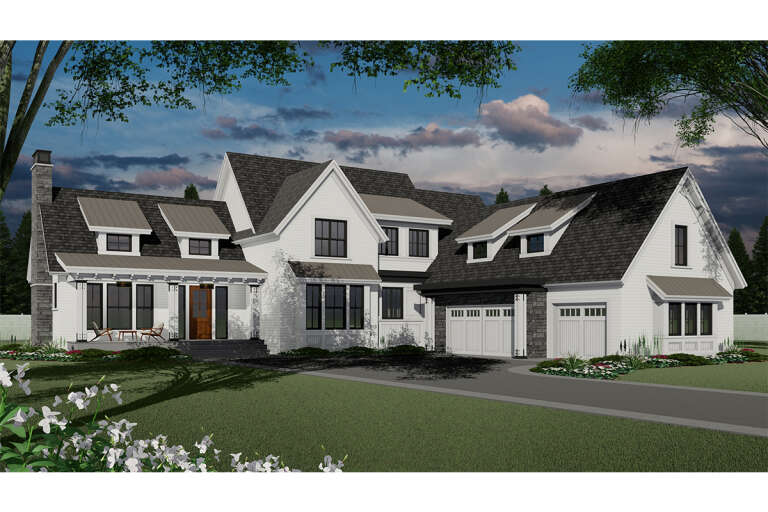 Modern Farmhouse House Plan #098-00297 Elevation Photo
