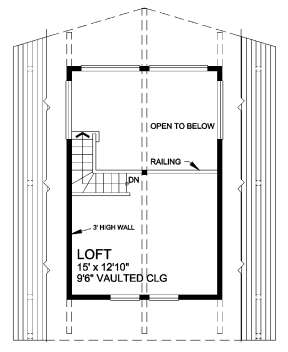 Floorplan 2 for House Plan #4177-00001