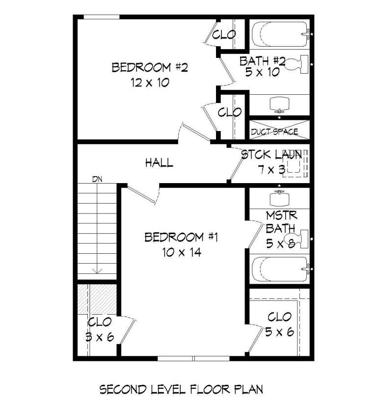 House Plan House Plan #19071 Drawing 2