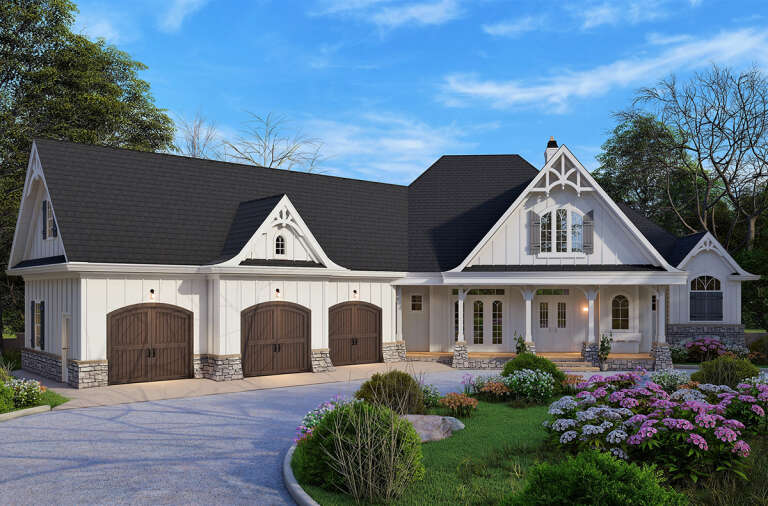 House Plan House Plan #19072 Front Elevation 