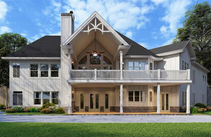 Craftsman House Plan #699-00093 Elevation Photo