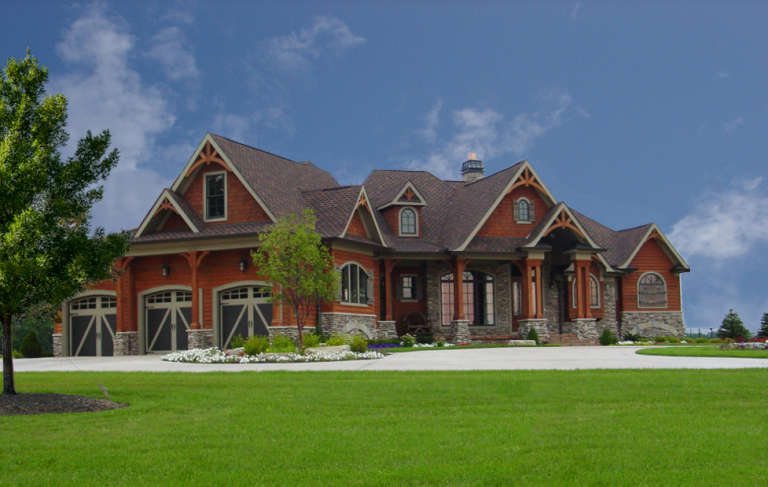 House Plan House Plan #19073 Front Elevation