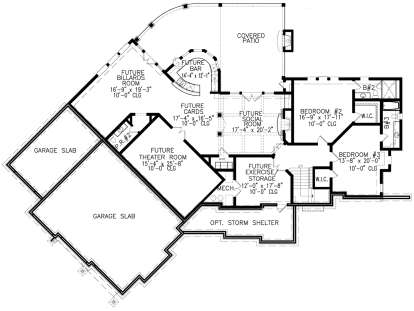 Basement  for House Plan #699-00095