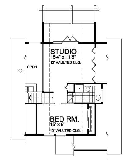 Floorplan 2 for House Plan #4177-00006