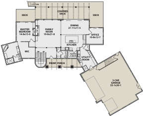 Main Floor for House Plan #5631-00084