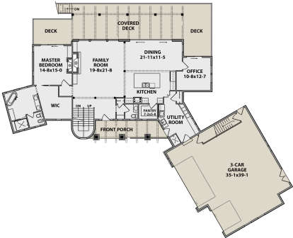 House Plan House Plan #19078 Drawing 1