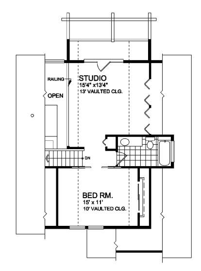 Floorplan 2 for House Plan #4177-00008