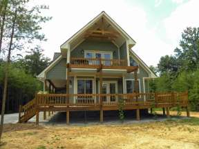 Vacation House Plan #4177-00009 Elevation Photo