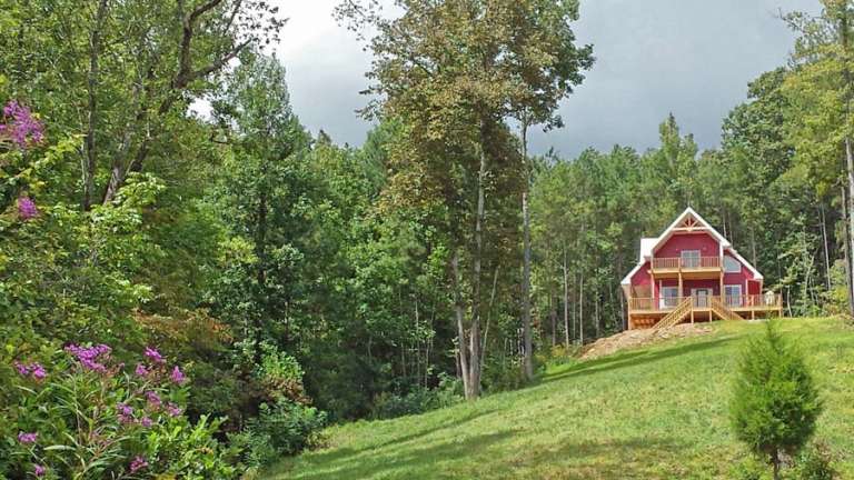 Vacation House Plan #4177-00009 Elevation Photo