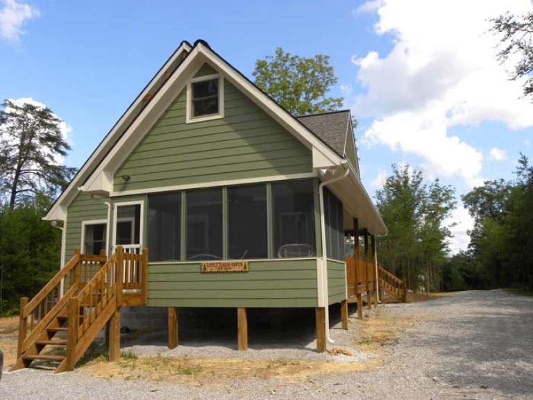 Vacation House Plan #4177-00009 Elevation Photo