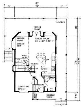 Floorplan 3 for House Plan #4177-00009