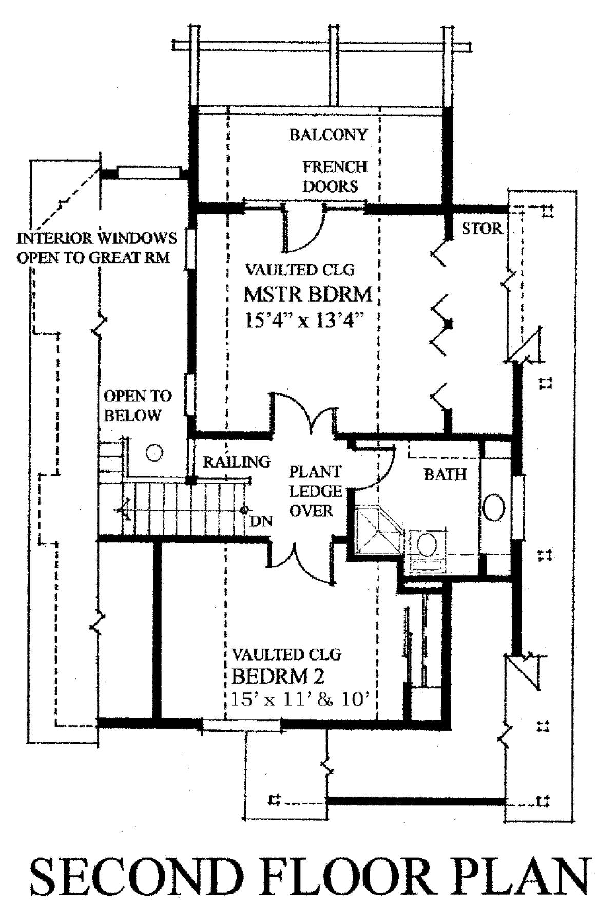 Floorplan 4 for House Plan #4177-00009