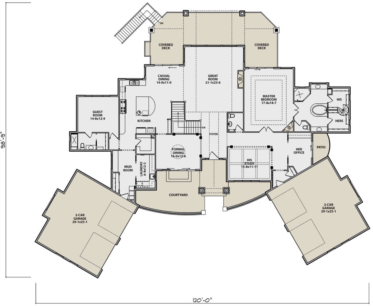 Main Floor for House Plan #5631-00085
