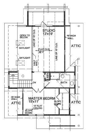 Floorplan 2 for House Plan #4177-00014