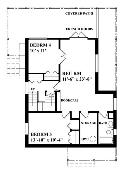 Floorplan 3 for House Plan #4177-00015