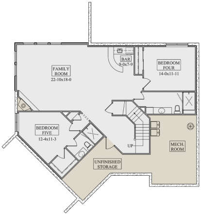 House Plan House Plan #19088 Drawing 3