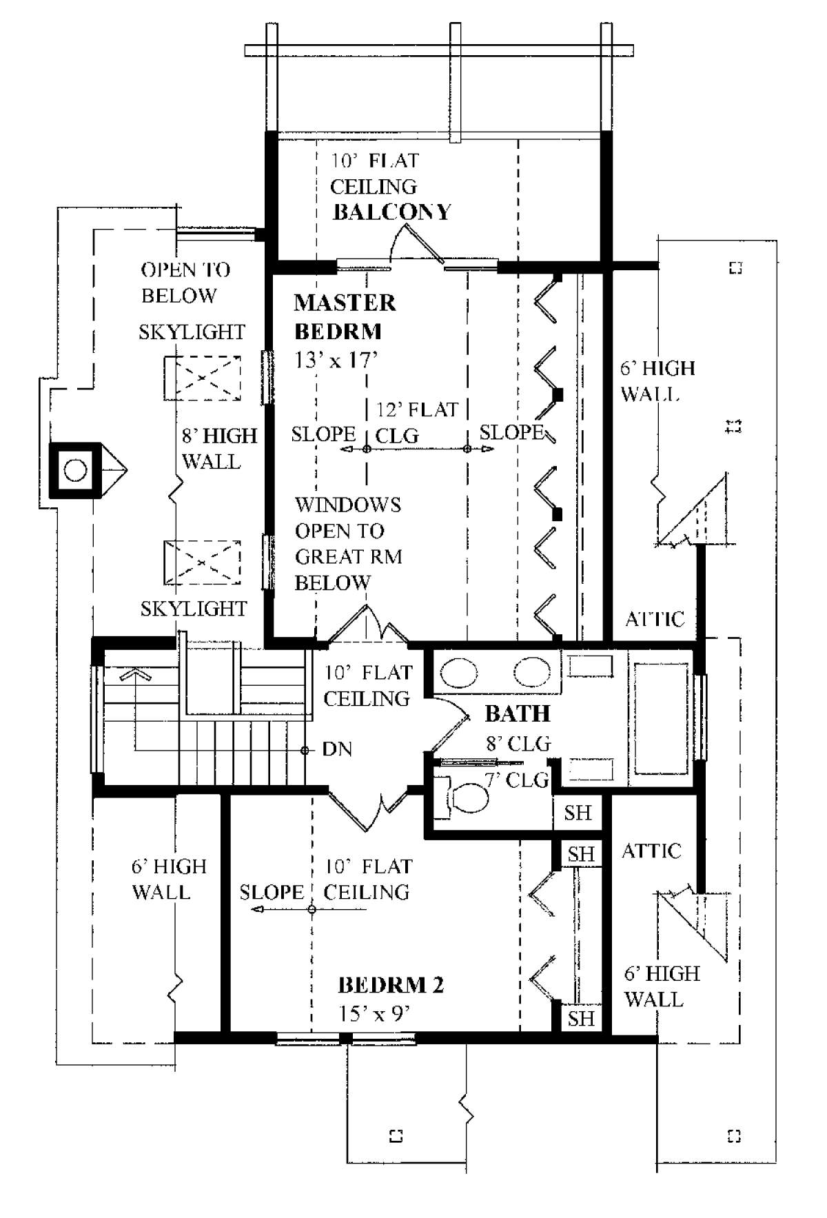 Floorplan 2 for House Plan #4177-00017