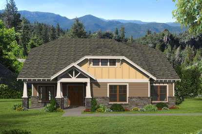3 Bed, 2 Bath, 2304 Square Foot House Plan - #940-00093