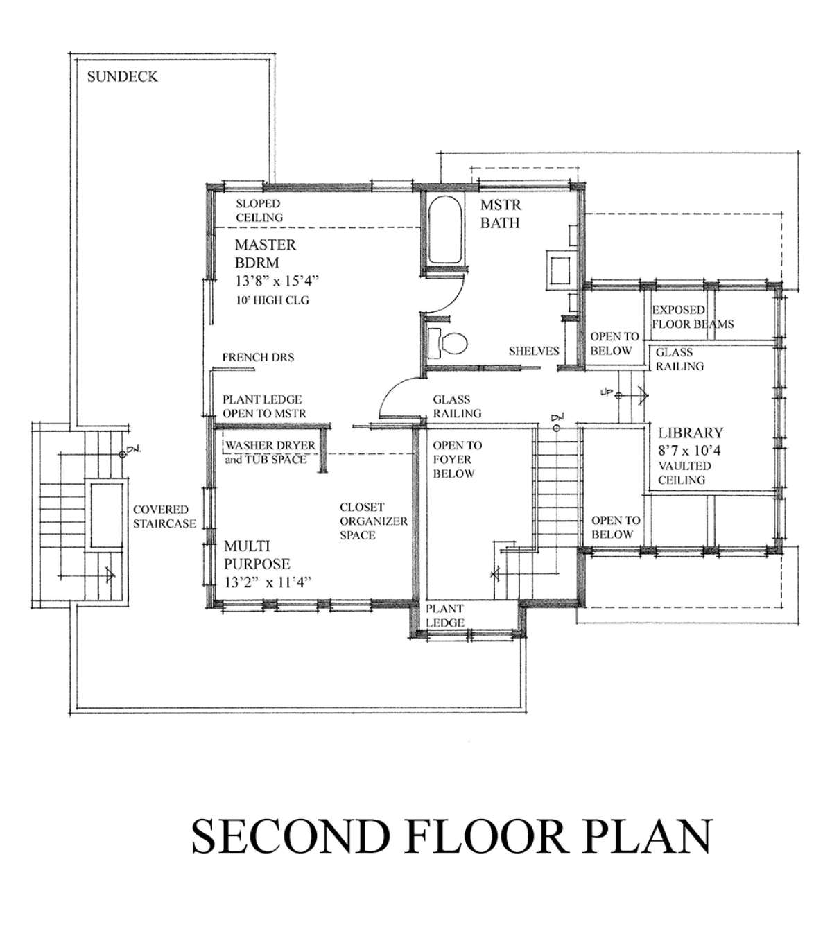 Floorplan 2 for House Plan #4177-00021