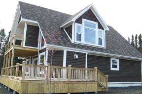 Vacation House Plan #4177-00022 Elevation Photo