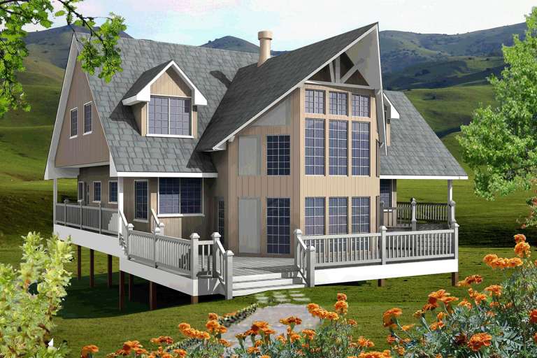 House Plan House Plan #19101 Front Rendering