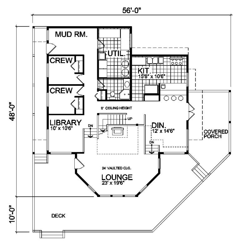 House Plan House Plan #19101 Drawing 1