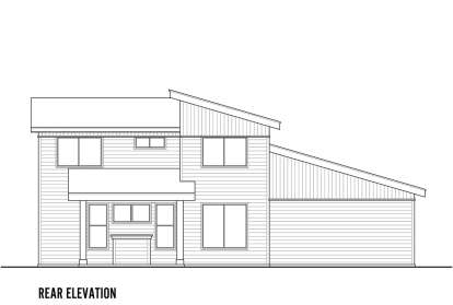 Contemporary House Plan #9488-00008 Elevation Photo