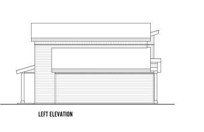 Contemporary House Plan #9488-00008 Elevation Photo