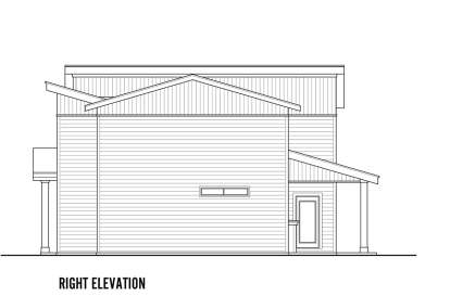 Contemporary House Plan #9488-00008 Elevation Photo