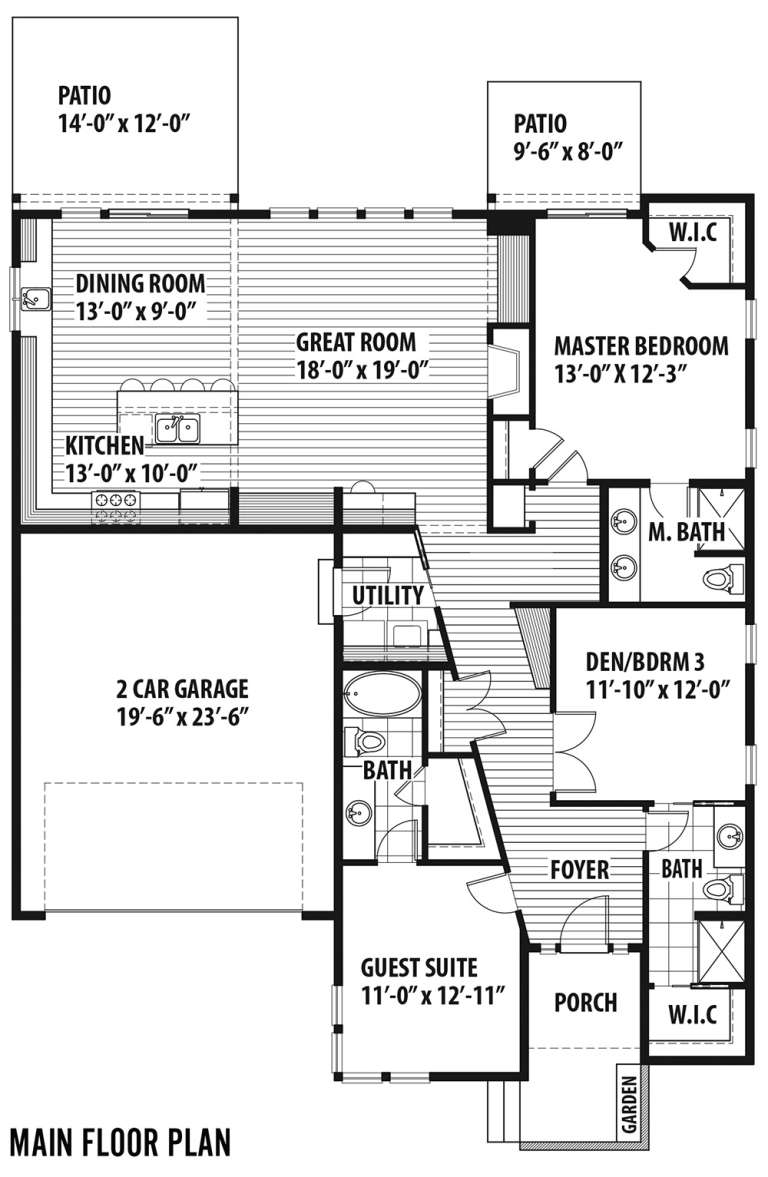 House Plan House Plan #19103 Drawing 1