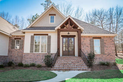 French Country House Plan #041-00171 Elevation Photo
