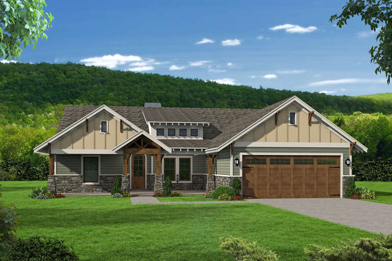 House Plan House Plan #19107 Front Elevation
