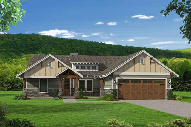 House Plan House Plan #19108 Front Elevation
