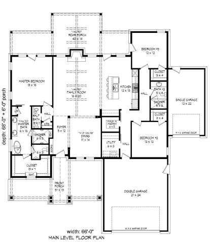 Main Floor for House Plan #940-00095