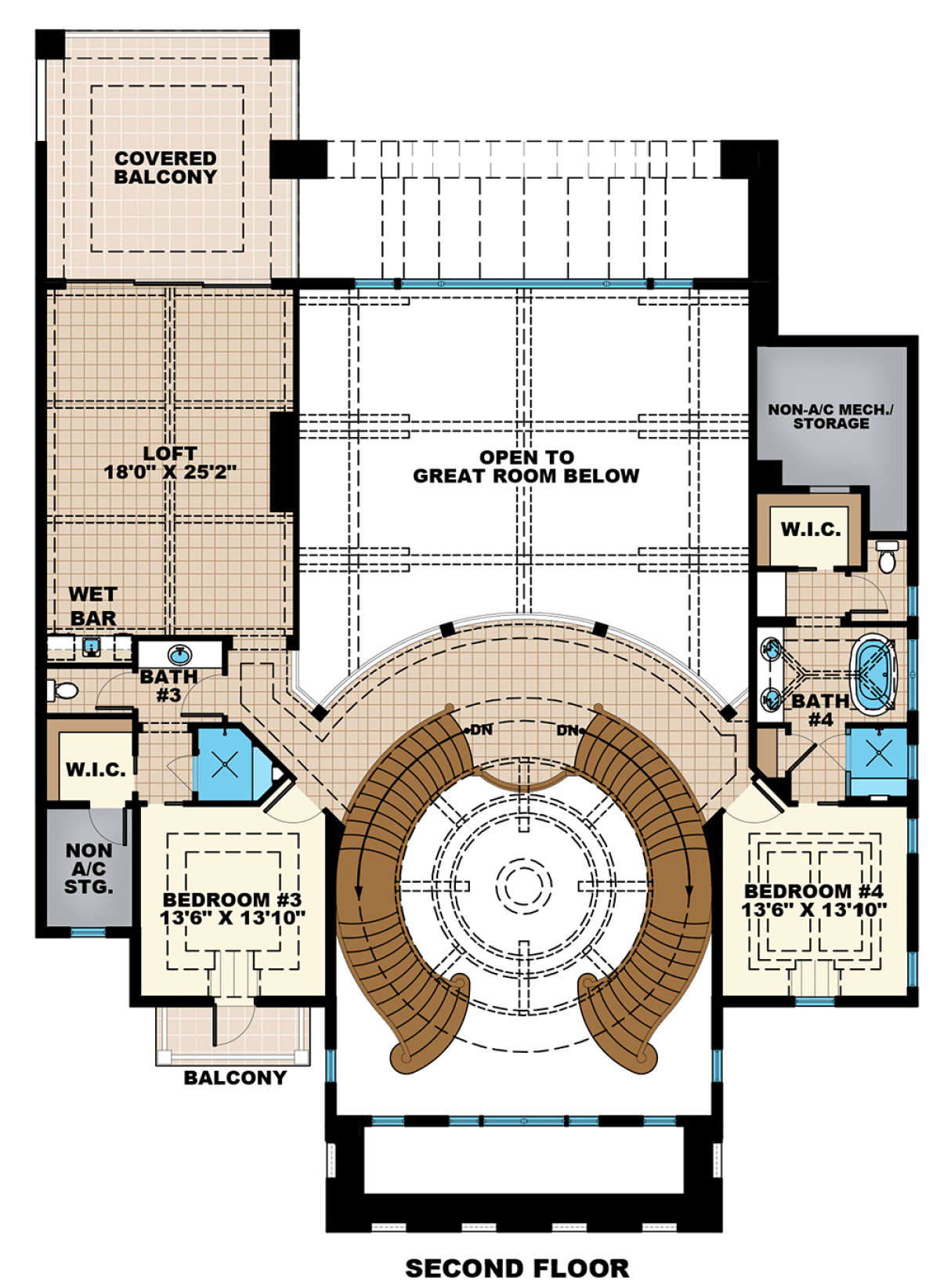 Floorplan 2 for House Plan #1018-00281