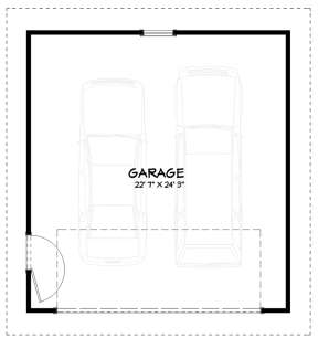 Garage for House Plan #3125-00022