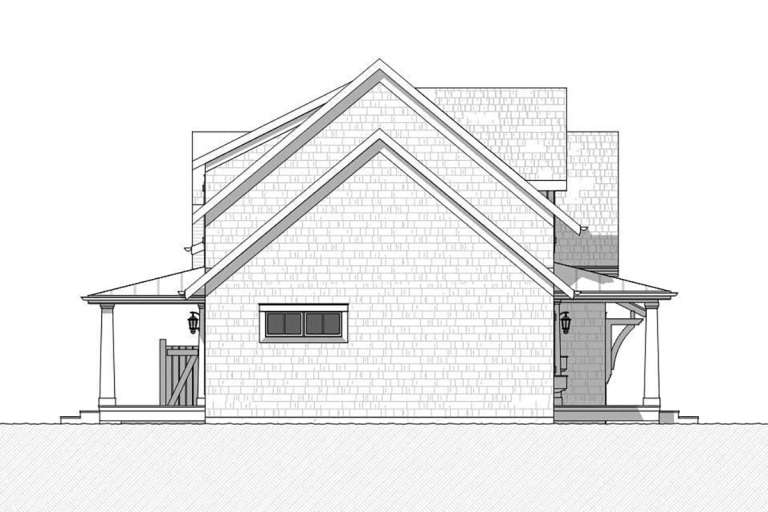 Cottage House Plan #1637-00129 Elevation Photo