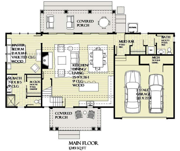 House Plan House Plan #19112 Drawing 1
