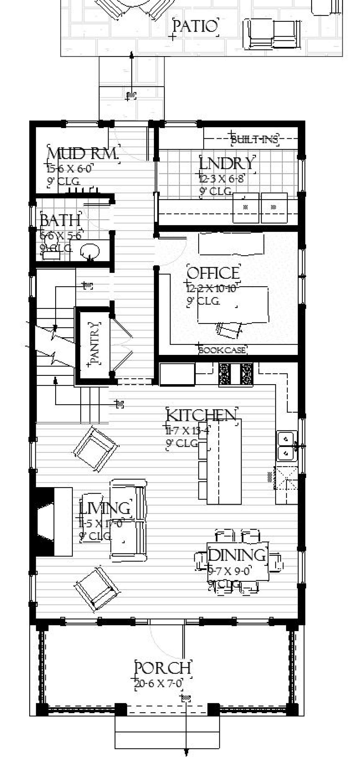 Floorplan 1 for House Plan #1637-00130