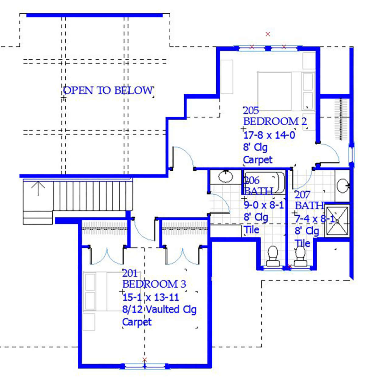 Floorplan 2 for House Plan #1637-00131