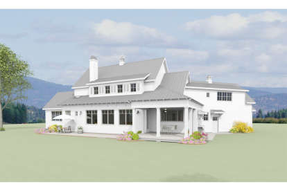 Farmhouse House Plan #3125-00024 Elevation Photo