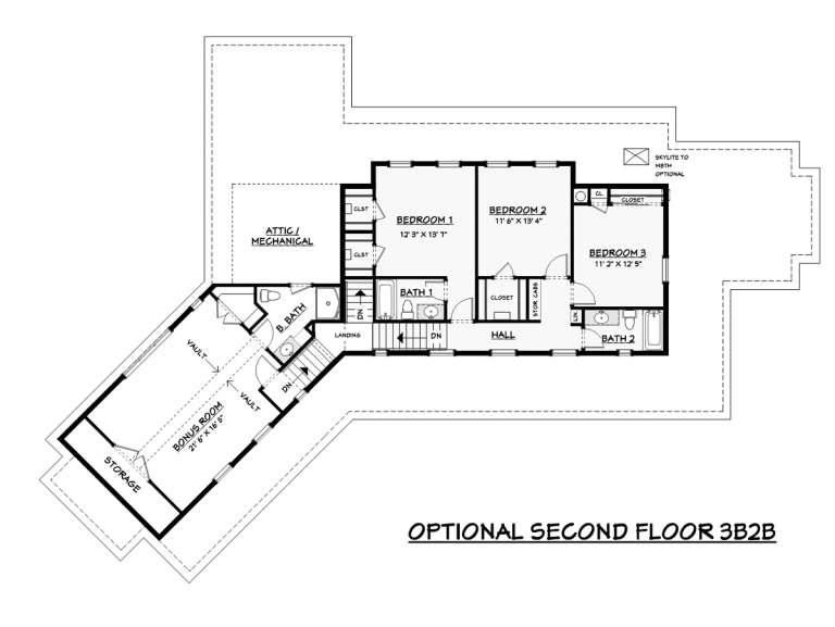 House Plan House Plan #19115 Drawing 3