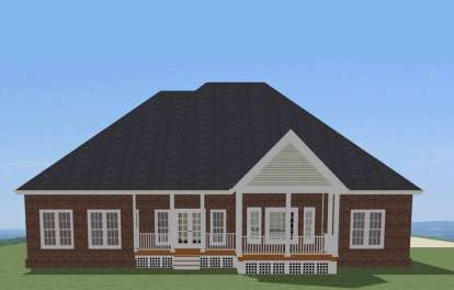 Traditional House Plan #6849-00043 Elevation Photo