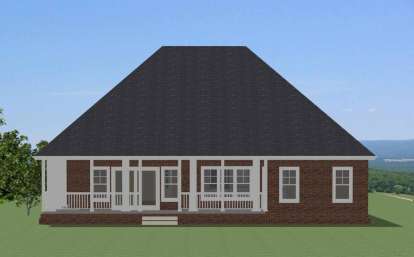 Traditional House Plan #6849-00045 Elevation Photo